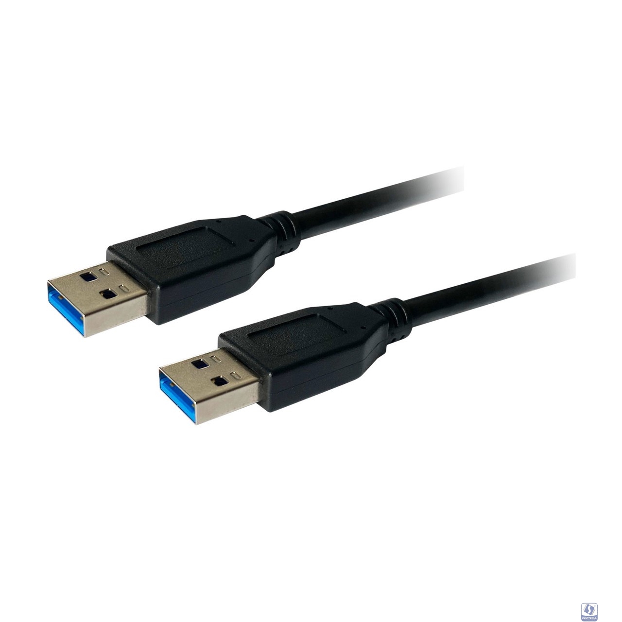 Bion Кабель удлинительный USB 3.0 AM/AM, 1.8 м, чёрный [BXP-CCP-USB3-AMAM-018M]