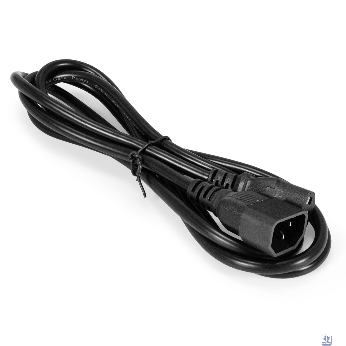 Exegate ES280988RUS Кабель монитор - компьютер (UPS->устройство) ExeGate Special EC-1,8S (IEC 320 С13->С14) 3*0.75mm2, CCA, черный, 1.8м.