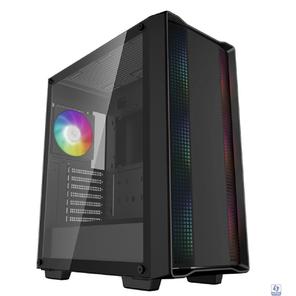 Deepcool CC560 A-RGB V2 black (ATX, без БП, ARGB, USB3.2 Type-A+USB2.0 Type-A) (R-CC560-BKTAA4-G-2)