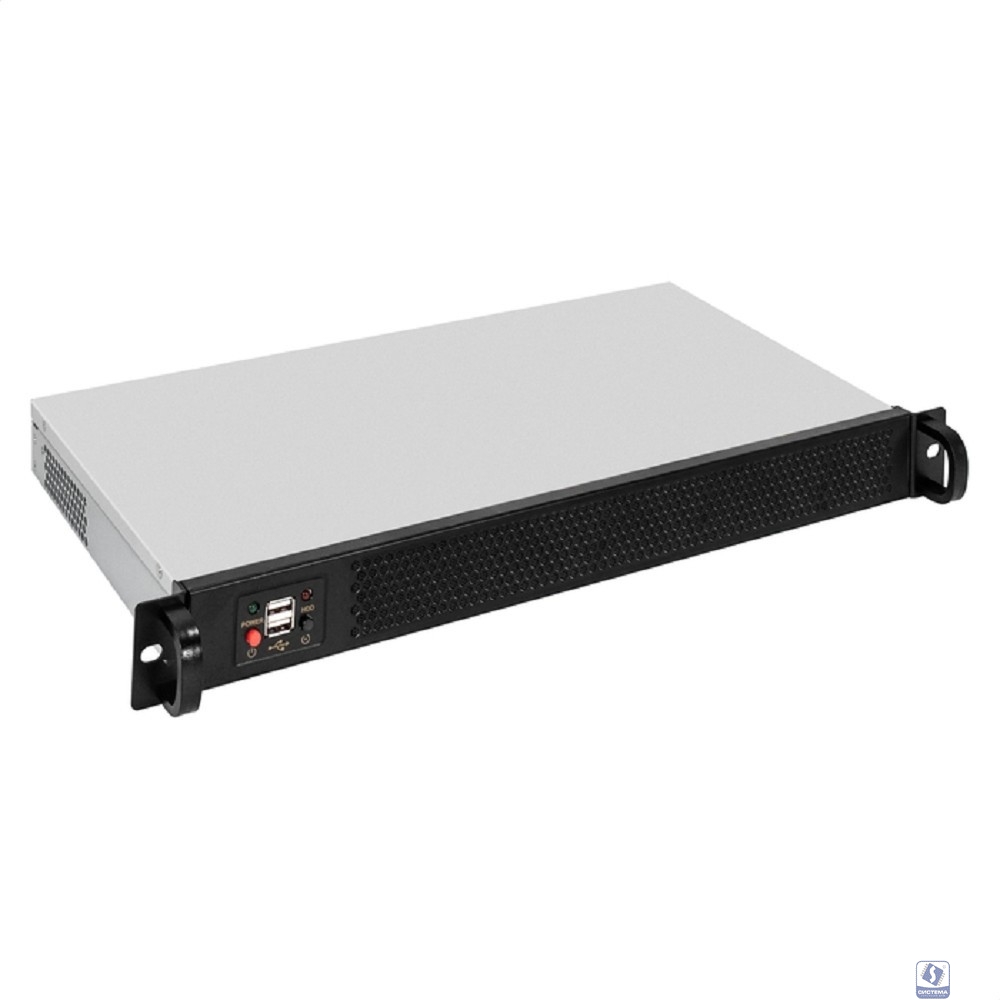 Exegate EX298553RUS Серверный корпус ExeGate Pro 1U250-11 <RM 19", высота 1U, глубина 250, БП 1U-F300S, 2*USB>