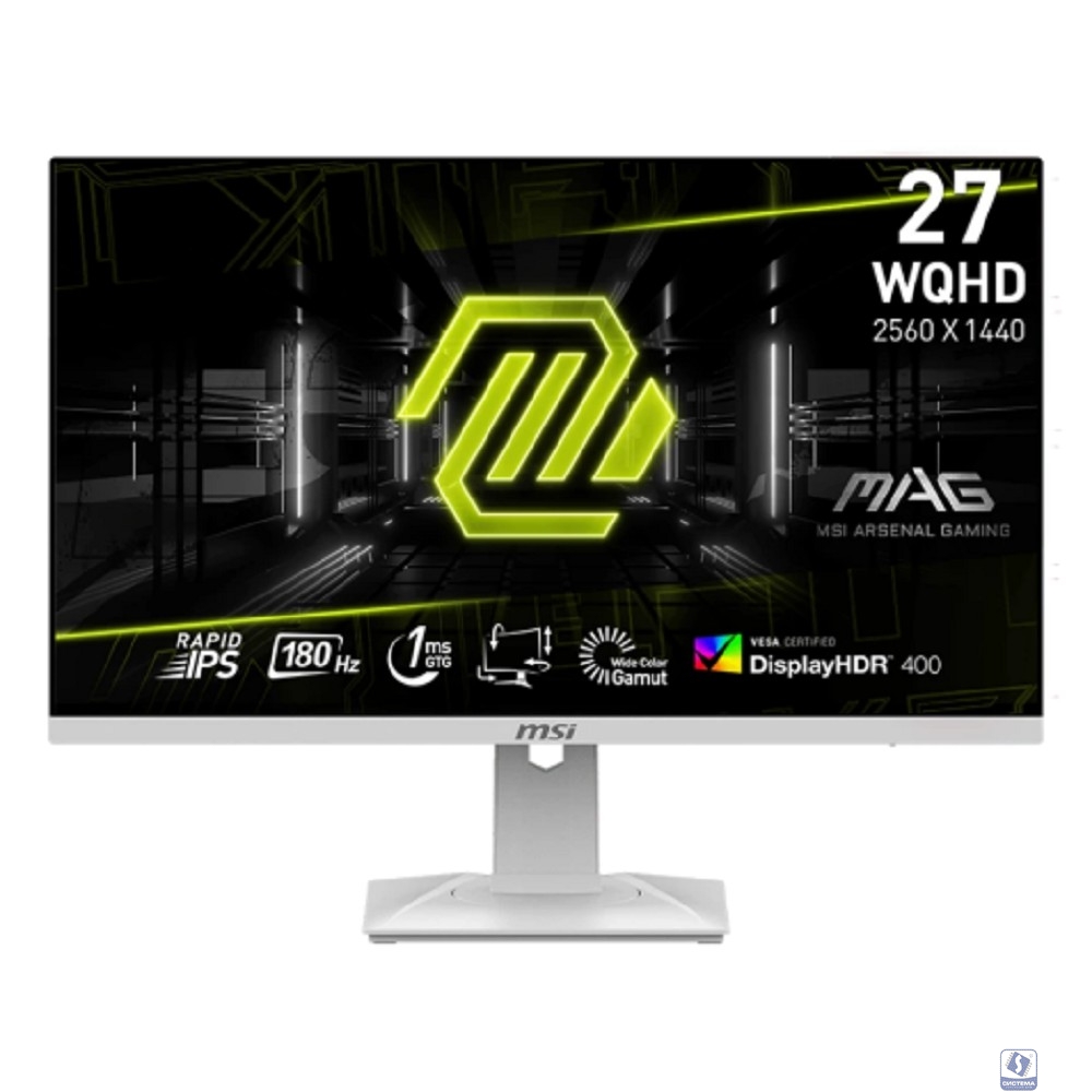MSI MAG 27" 274QRFW White 