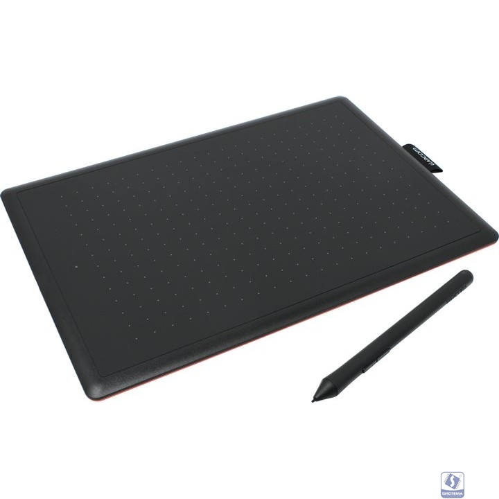 Графический планшет Wacom One by Medium USB черный/красный [CTL-672-N]