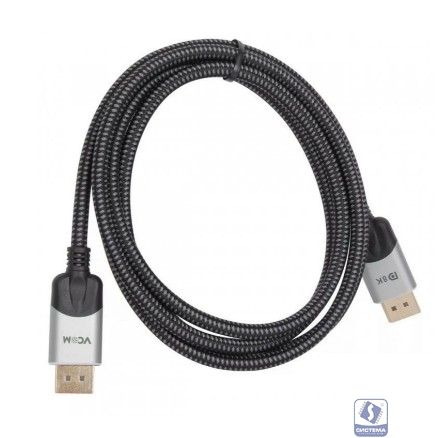 Кабель соединительный DISPLAY PORT v1.4, 8K@60Hz, 7.5m, медь,  VCOM <CG635-7.5M> Кабель соединительный DISPLAY PORT v1.4, 8K@60Hz, 7.5m, медь,  VCOM <CG635-7.5M>
