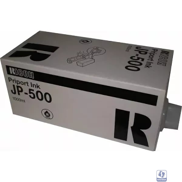 Ricoh Черные чернила тип 500 для DD5450 (6 картриджей x 1000 мл) (893536)