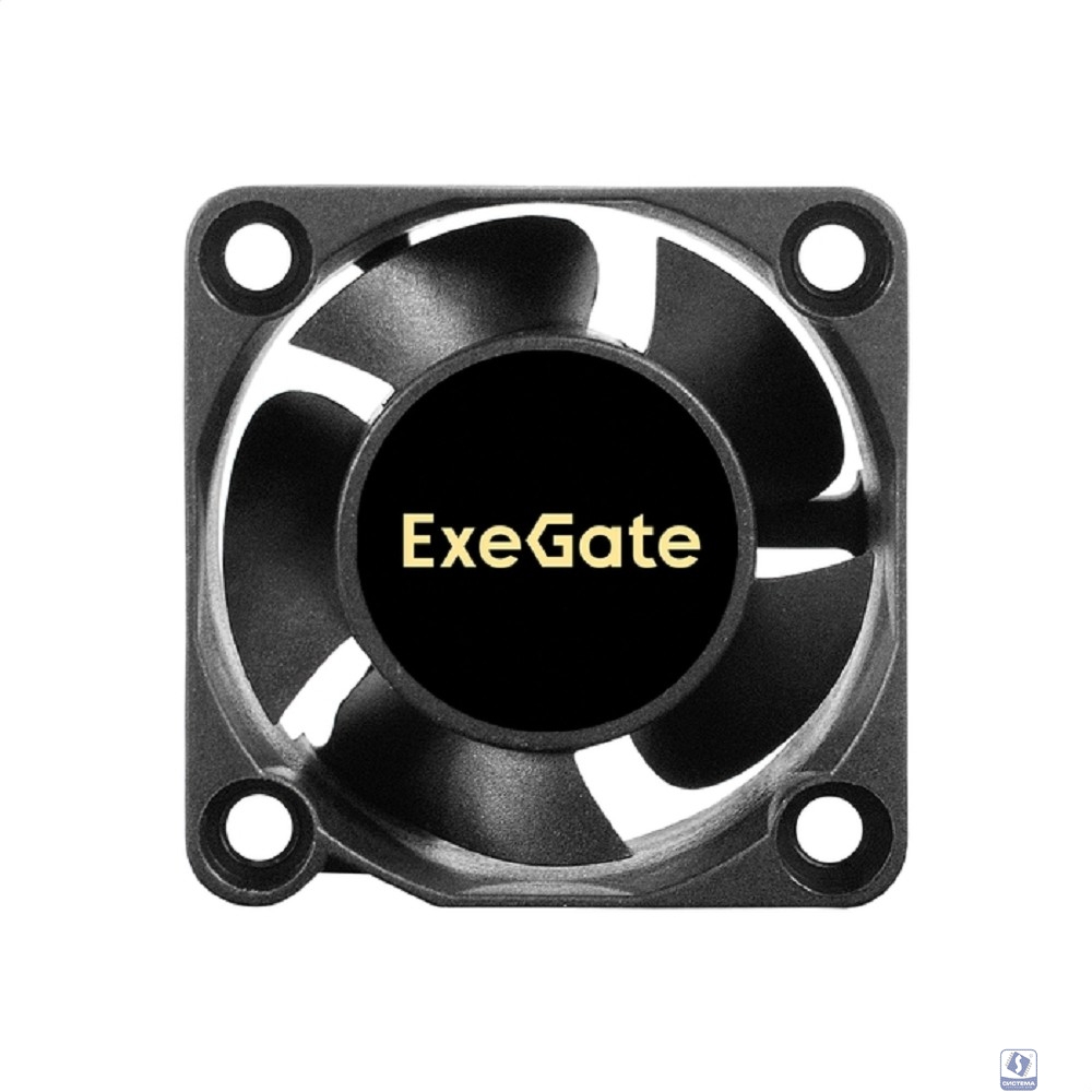 Exegate EX297068RUS Вентилятор 24В DC ExeGate EX04020B3P-24 (40x40x20 мм, 2-Ball (двойной шарикоподшипник), 3pin, 8000RMP, 33,2dBA)