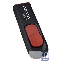 A-DATA Flash Drive 64Gb С008 AC008-64G-RKD 