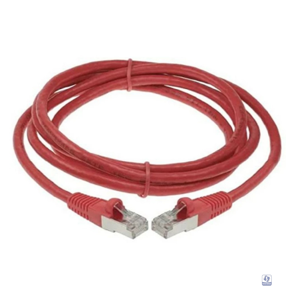 Кабель ACD Патч-корд ACD-LPS6AZ-20C |ACD-LPS6AZ-20C| Cat6a SSTP 26AWG 4Pair, CU, LSZH, Вишневый, 2м