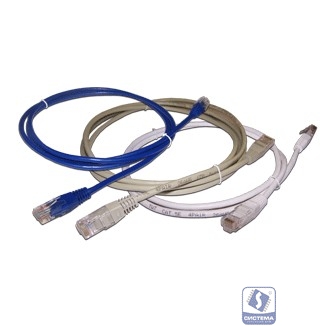 Патч-корд TWT UTP кат.5e, с заливными колпачками, 1.5 м, синий