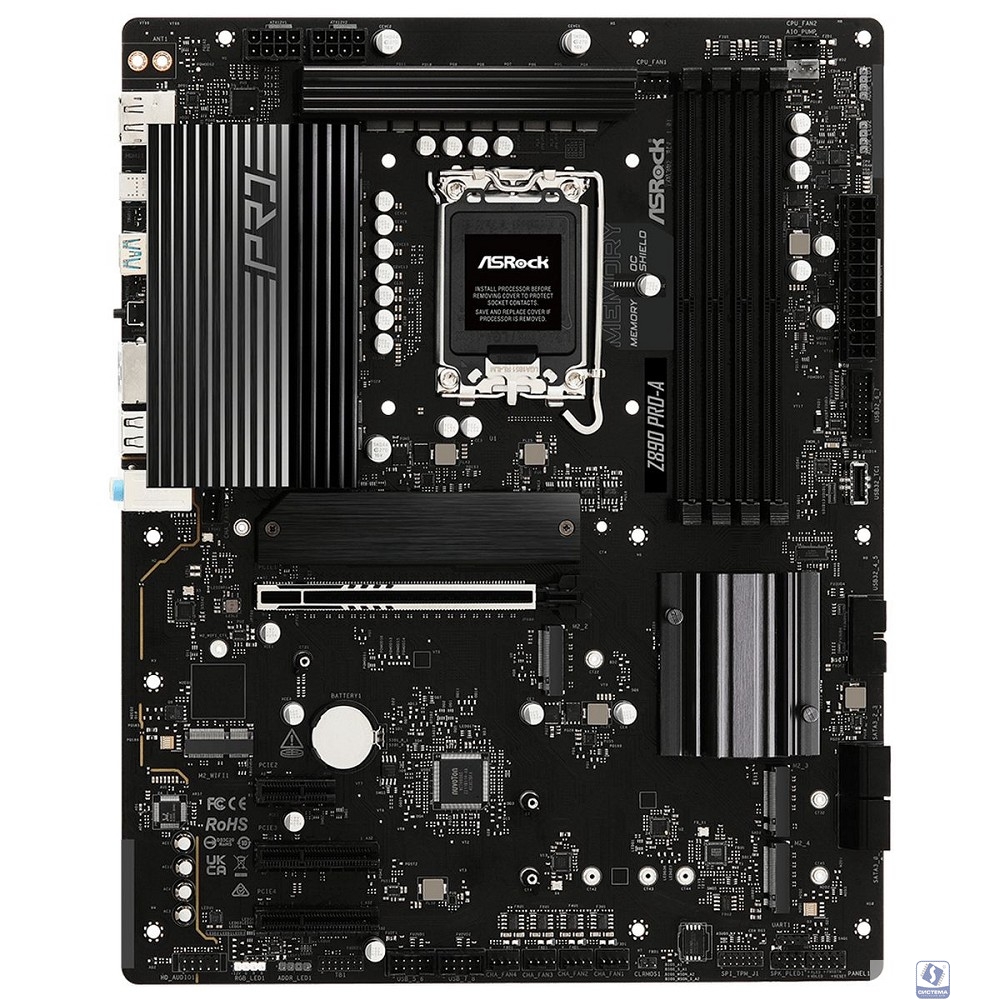Материнская плата Z890 S1851 ATX Z890 PRO-A ASROCK