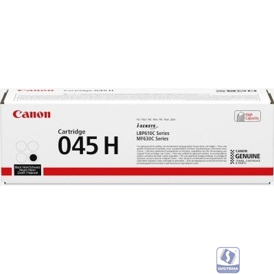 Canon Cartridge 045H Bk 1246C002 Тонер-картридж для Canon i-SENSYS MF630, 2800 стр.