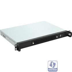 Procase UM130-B-0, Корпус 1U rear/front-access server case, черный, без блока питания, глубина 300мм,  MB 9.6"x9.6"