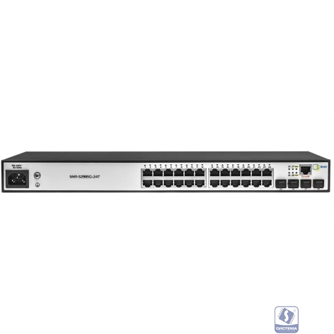 SNR SNR-S2985G-24TC Управляемый гигабитный коммутатор уровня 2, 24 порта 10/100/1000Base-T, 2 порта Combo 10/100/1000Base-T|100/1000Base-X SFP, 2 порта 100/1000Base-X SFP, встроенный БП ~220V AC