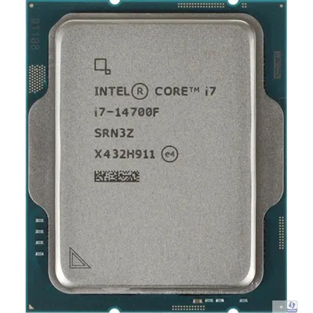 CPU Intel Core i7-14700F, 2.1ГГц, (Turbo 5.4ГГц), 20-ядерный, 33МБ, LGA1700, OEM