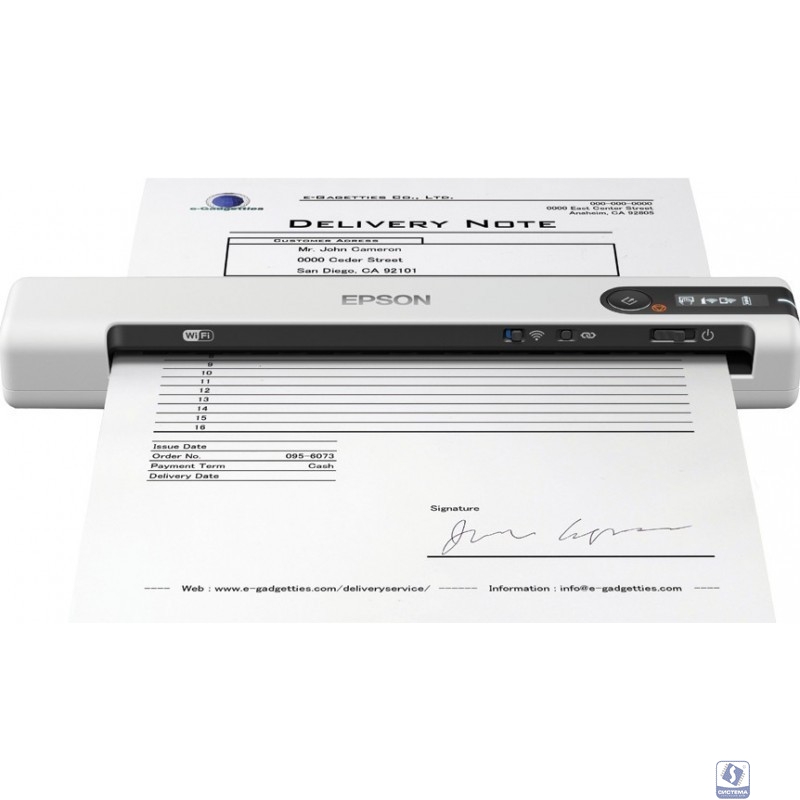 Сканер Epson WorkForce DS-80W (B11B253402)