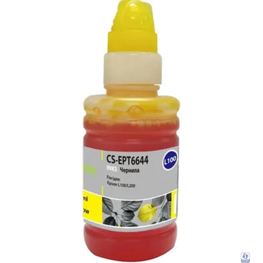 CACTUS  CS-EPT6644 Чернила для Epson L100, желтые, 100ml