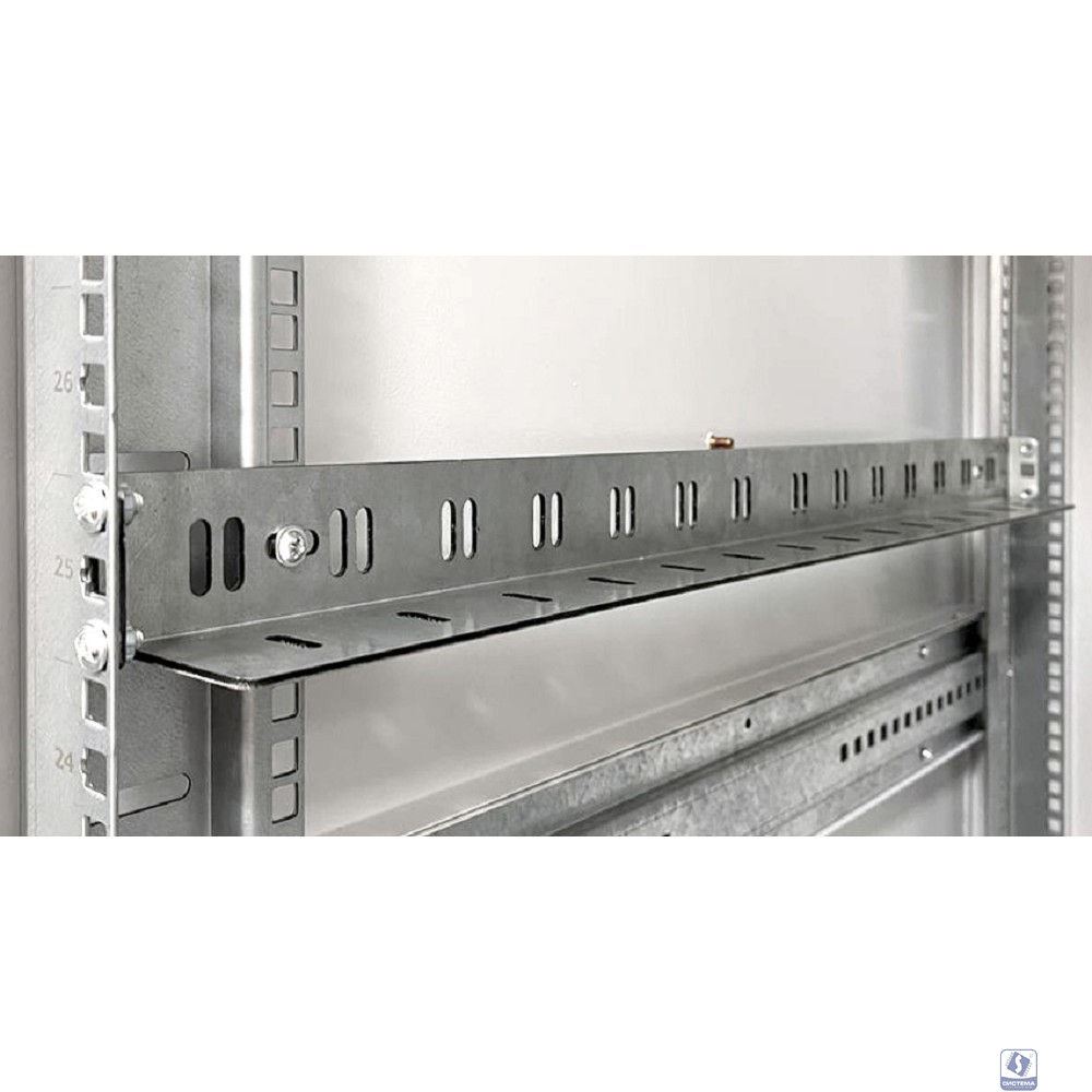 ЦМО Комплект уголков для шкафов ШТК, ШРН шириной 600-800, глубина 390 мм, нагрузка до 150 кг (УО-39.600-800)