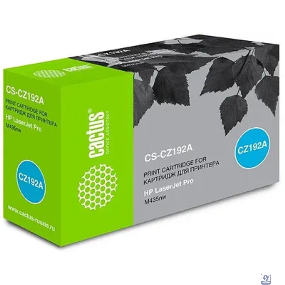 CACTUS CZ192A Тонер Картридж Cactus CS-CZ192A черный для HP LaserJet Pro M435nw (12000стр.)