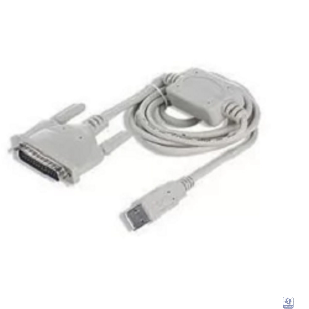 Gembird/Cablexpert Конвертер COM устр.->USB порт AM/DB25M, 1.8м, блистер (UAS112)