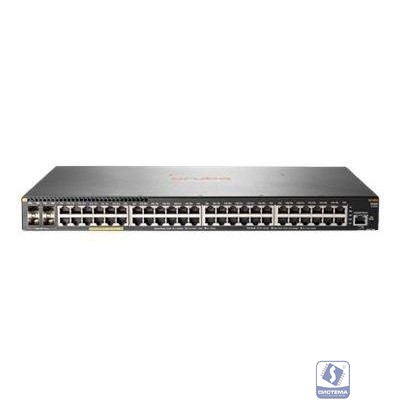 HP JL262A Коммутатор HPE Aruba 2930F 48G Rackmount Gigabit Managed Switch, 48x RJ-45, 4x SFP, 370W PoE+