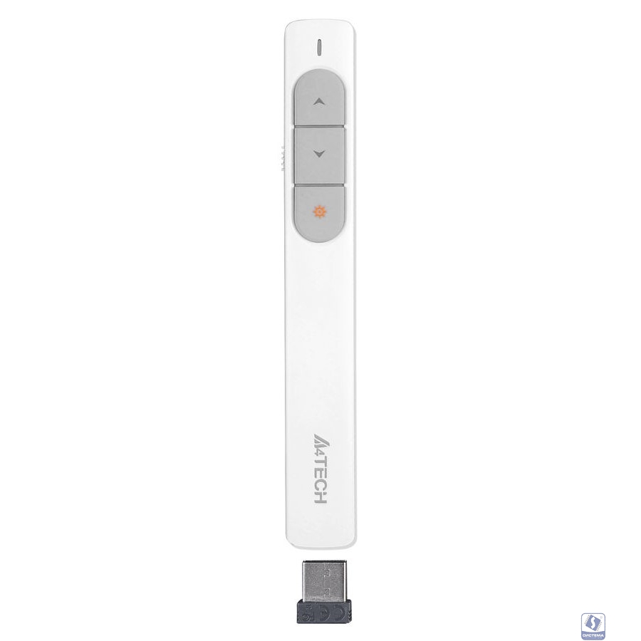 Презентер A4 Fstyler LP15 Radio USB (15м) белый [1198670]