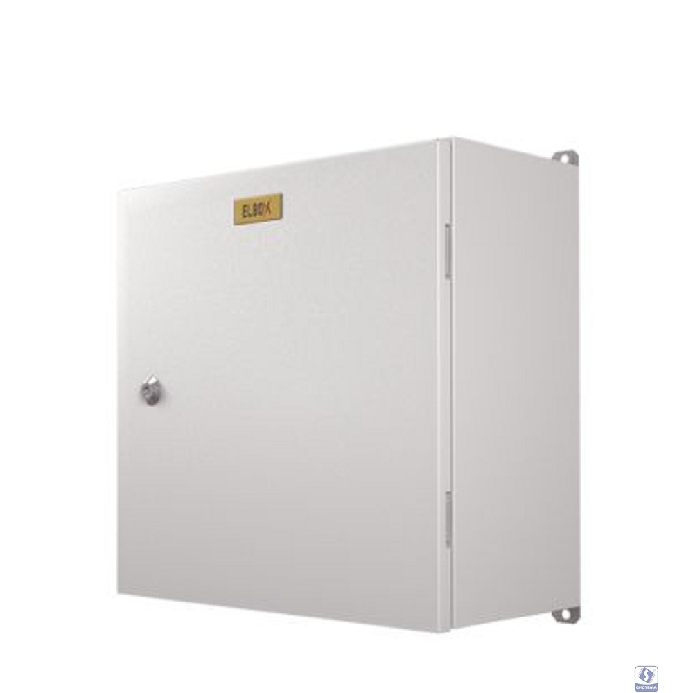 Elbox Электротехнический распределительный шкаф IP66 навесной (В400 x Ш400 x Г150) EMW c одной дверью, нерж. сталь EMW-400.400.150-1-IP66-AISI430