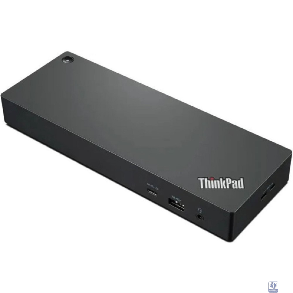 Lenovo [40B00135EU] ThinkPad Universal Thunderbolt 4 Dock USB-C Dock (2x DP, 1x HDMI, 4x USB A 3.1 Gen 1, 1x USB Type-C, 1x RJ-45, 1x Combo Audio Jack 3.5mm/Thunderbolt 4 Power/Up to 4 ext