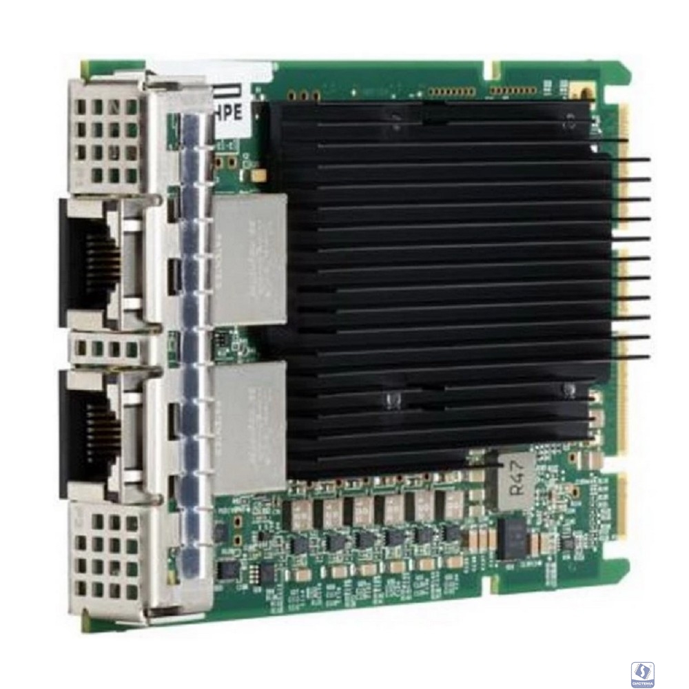Dell P10097-B21/ P10095-001 Сетевой адаптер HPE Broadcom BCM57416 Ethernet 10Gb 2-port BASE-T OCP3 Adapter for HPE 