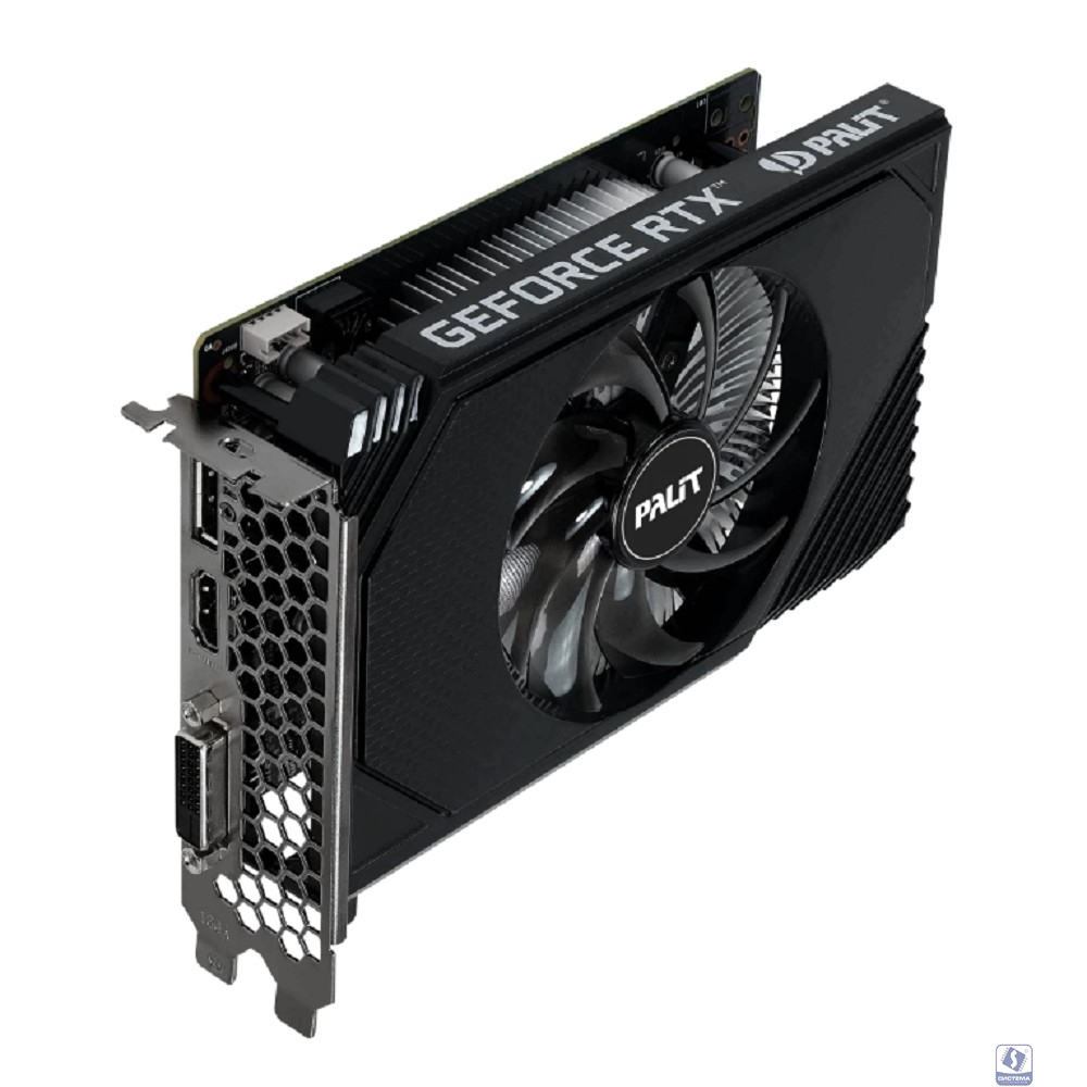 Видеокарта PCIE16 RTX3050 6GB PA-RTX3050 STORMX 6GB V1 PALIT NE63050018JE-1072F