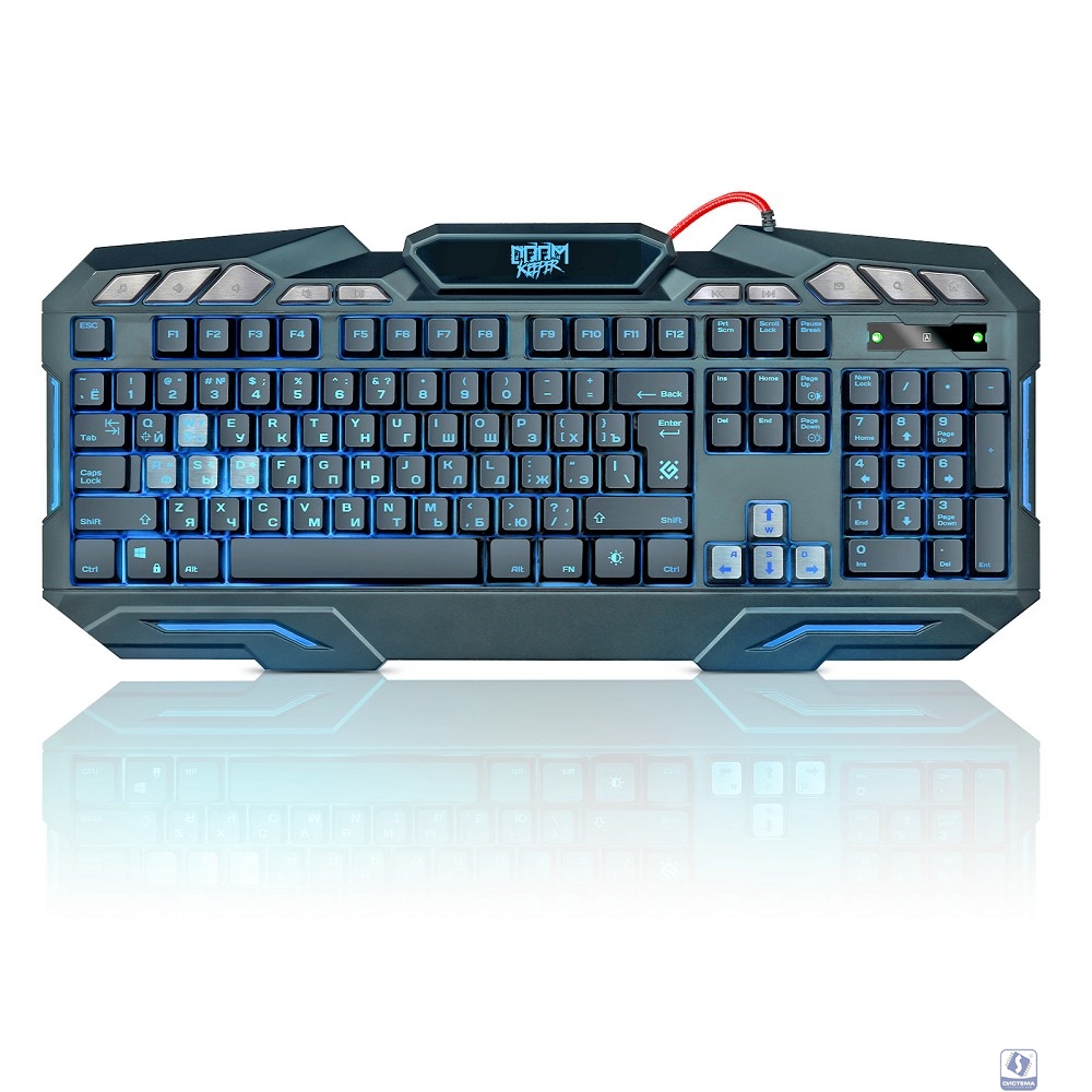 Defender Клавиатура Doom Keeper GK-100DL RU [45100] 