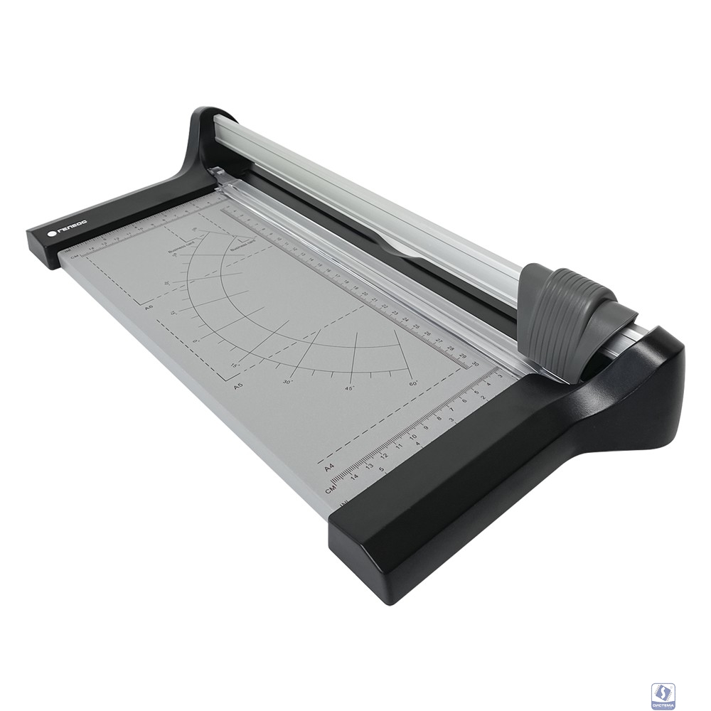 ГЕЛЕОС Резак роликовый РР A4-1,      А4, 13-15 листов (70г/м2), прижим механич. корпус металл (РРА4-1)