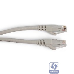 Hyperline PC-LPM-UTP-RJ45-RJ45-C6a-3M-LSZH-GY Патч-корд U/UTP, Cat.6a, 10G, LSZH, 3 м, серый
