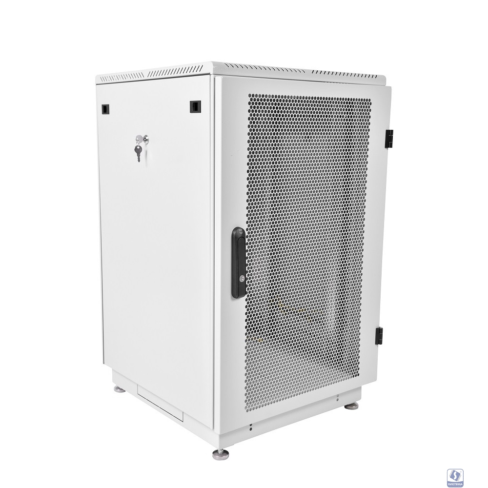 ЦМО Шкаф телекоммуникационный напольный 18U (600x800) дверь перфорированная (ШТК-М-18.6.8-4ААА) (2 коробки)