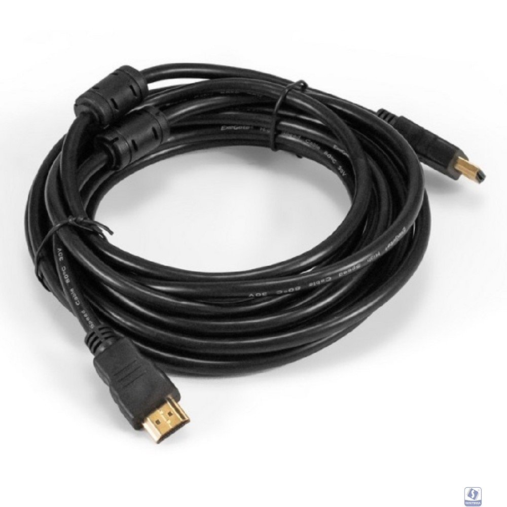 Bion Кабель HDMI v2.1, 19M/19M, 3D, 8K UHD, экран, ферритовые кольца, 3 м, черный [BXP-HDMI21-030]