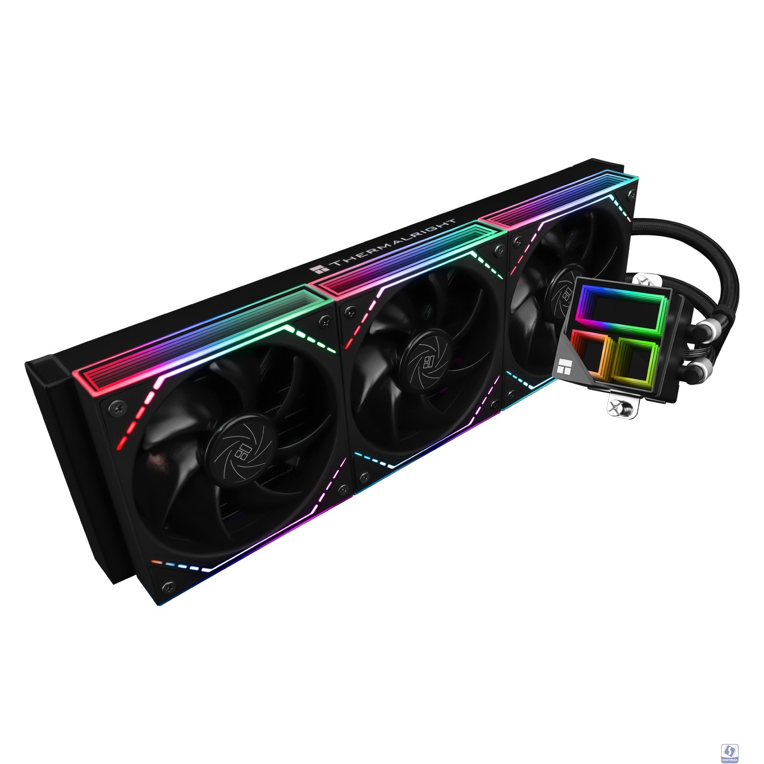 Thermalright Система водяного охлаждения Frozen Infinity 360 Black / 3x120mm ARGB PWM Fans / TRFI360AB