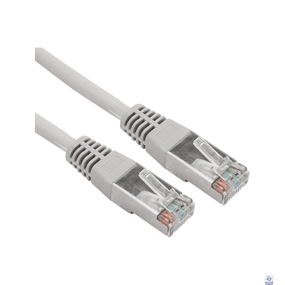 Rexant (18-8005) Шнур коммутационный, патч-корд U/UTP RJ45-RJ45, CAT 5e, LSZH серый, 2м