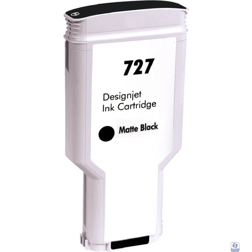 Струйный картридж NV Print 727 (NV-C1Q12A) Matte Black для HP DesignJet T920/T930/T1500/T1530/T2500/T2530 (300 мл) совместимый