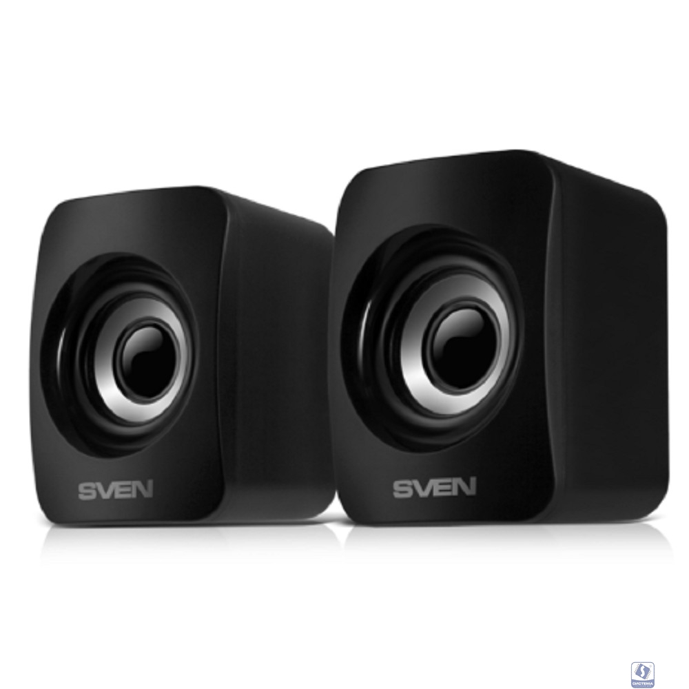 SVEN 130, черный (6 Вт, питание USB)