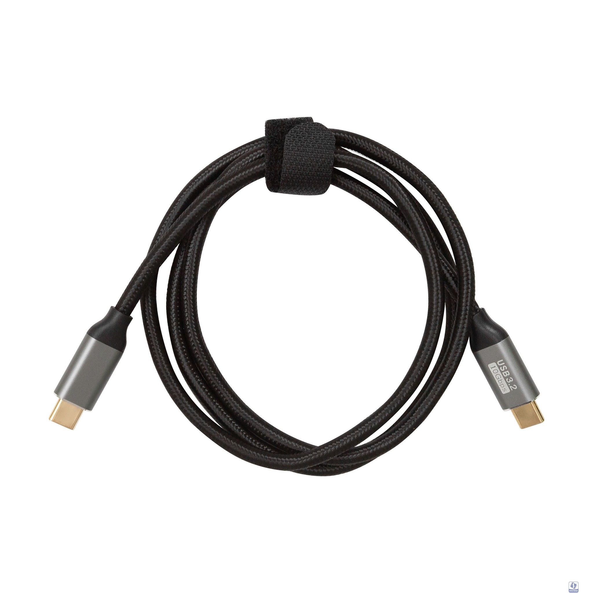 Bion Кабель USB Type-C - Type-C (CM/CM), 100W, USB 3.1 Gen2, 4K@60Hz, 10 Гбит/c, 1 м, тканевая оплётка, черный [BXP-CCP-USBC3.1-CMCM-1M-B]