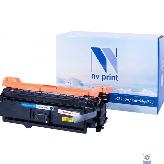Картридж NVP совместимый NV-CE250A/NV-723 Black универсальные для HP/Canon Color LaserJet CP3525/ CP3525n/ CP3525dn/ CP3525x/ LBP 7750 i-Sensys 7750cd/ 7750Cdn (5000k)