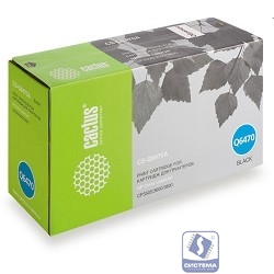 CACTUS Q6470A/AR Картридж (CS-Q6470A/AR) для принтера HP Color LaserJet CP3505/3600/3800, черный, 6000стр.