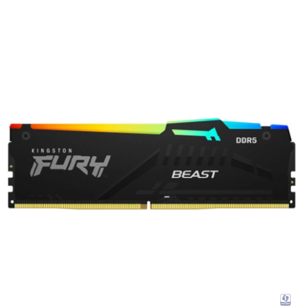 Kingston DDR5 DIMM 8GB 6000MT/s CL36 FURY Beast RGB EXPO KF560C36BBEA-8
