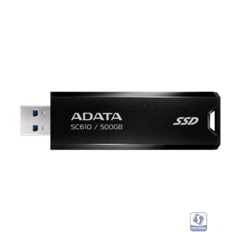 Внешний SSD диск ADATA 500GB SC610 Черный