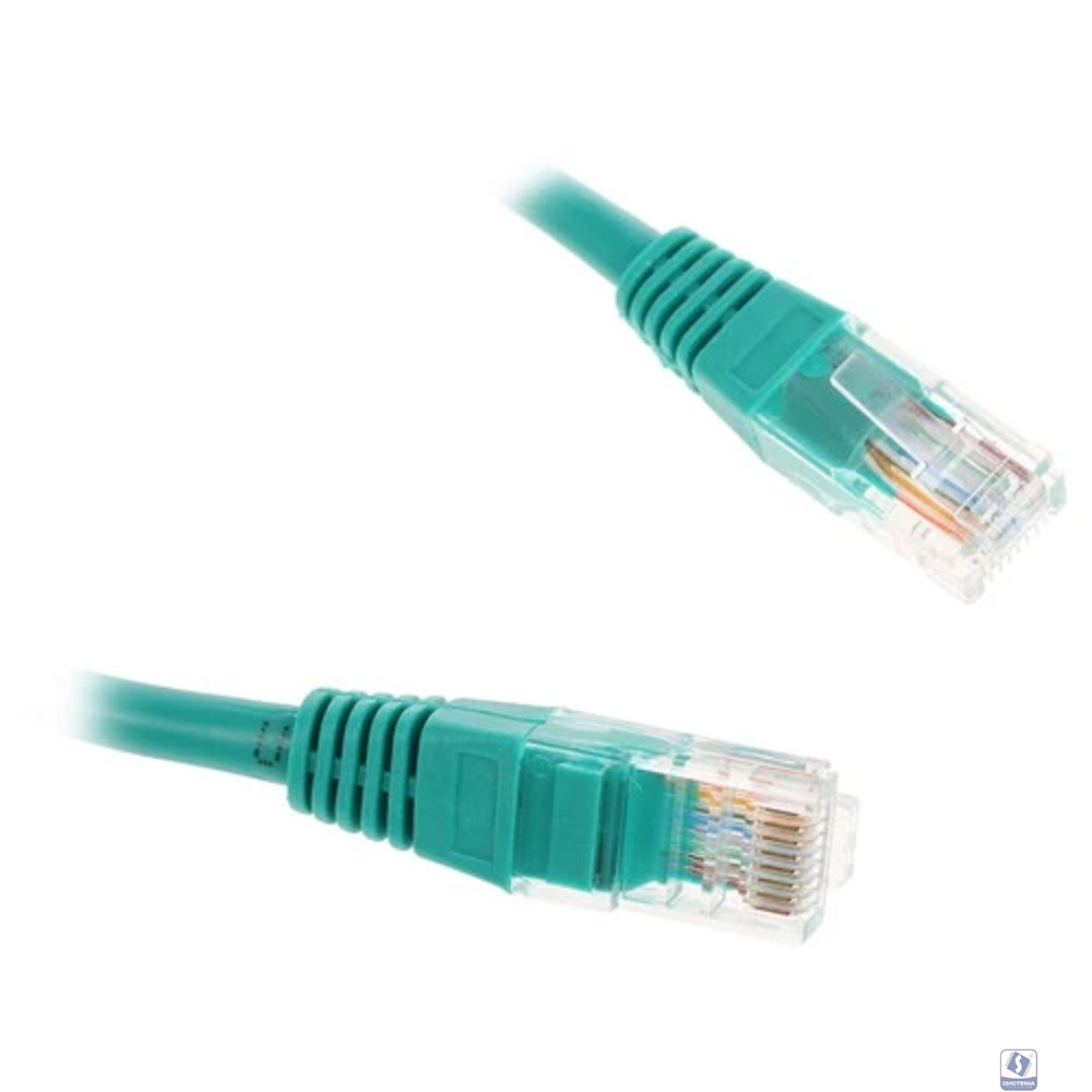 Cablexpert PP12-0.25M/G Патч-корд UTP кат.5e, 0.25м, литой, многожильный (зелёный)