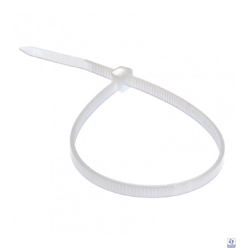 Rexant (07-0300) Стяжка кабельная нейлоновая 300x3,6мм, белая (100 шт/уп)