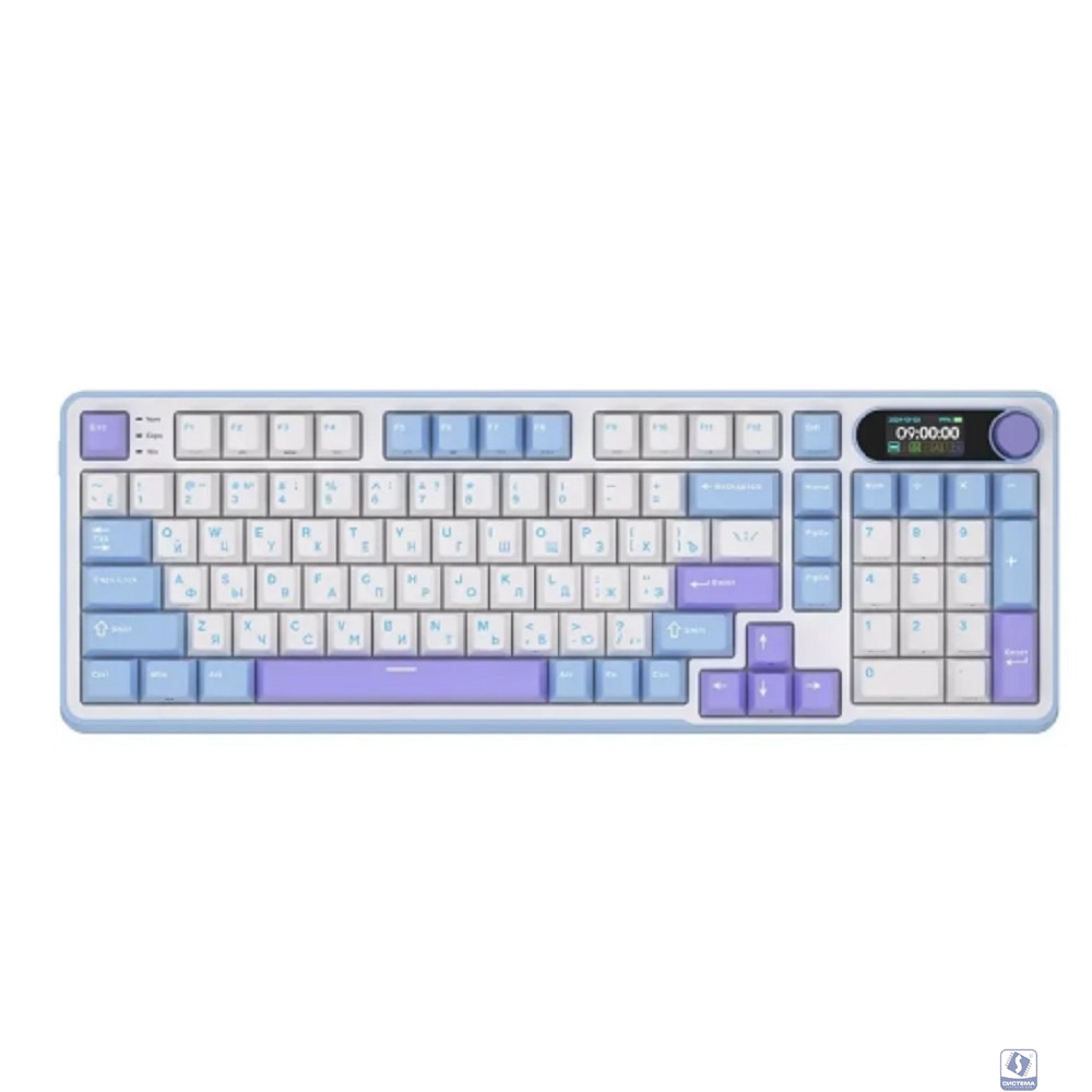 Клавиатура RK-S98 беспроводная Taro Milk, тактильные свитчи RK Brown