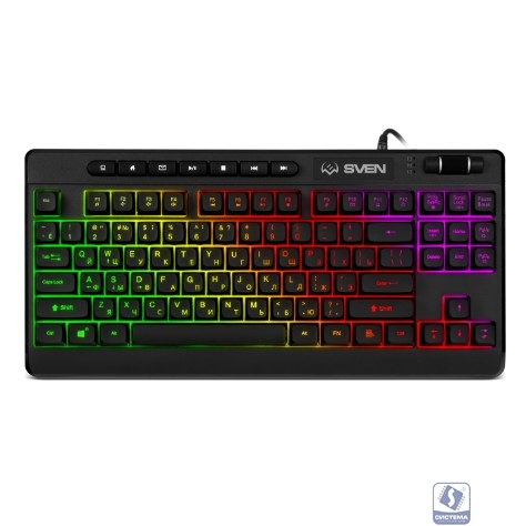 Клавиатура Sven KB-G8200 игровая (95кл, ПО, RGB-подсветка)