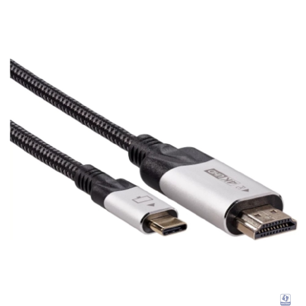 VCOM CU423VA-1.8 Кабель-адаптер HDMI A(m) -->USB 3.1 Type-Cm 4K@60Hz, 1.8m [4895182218451]