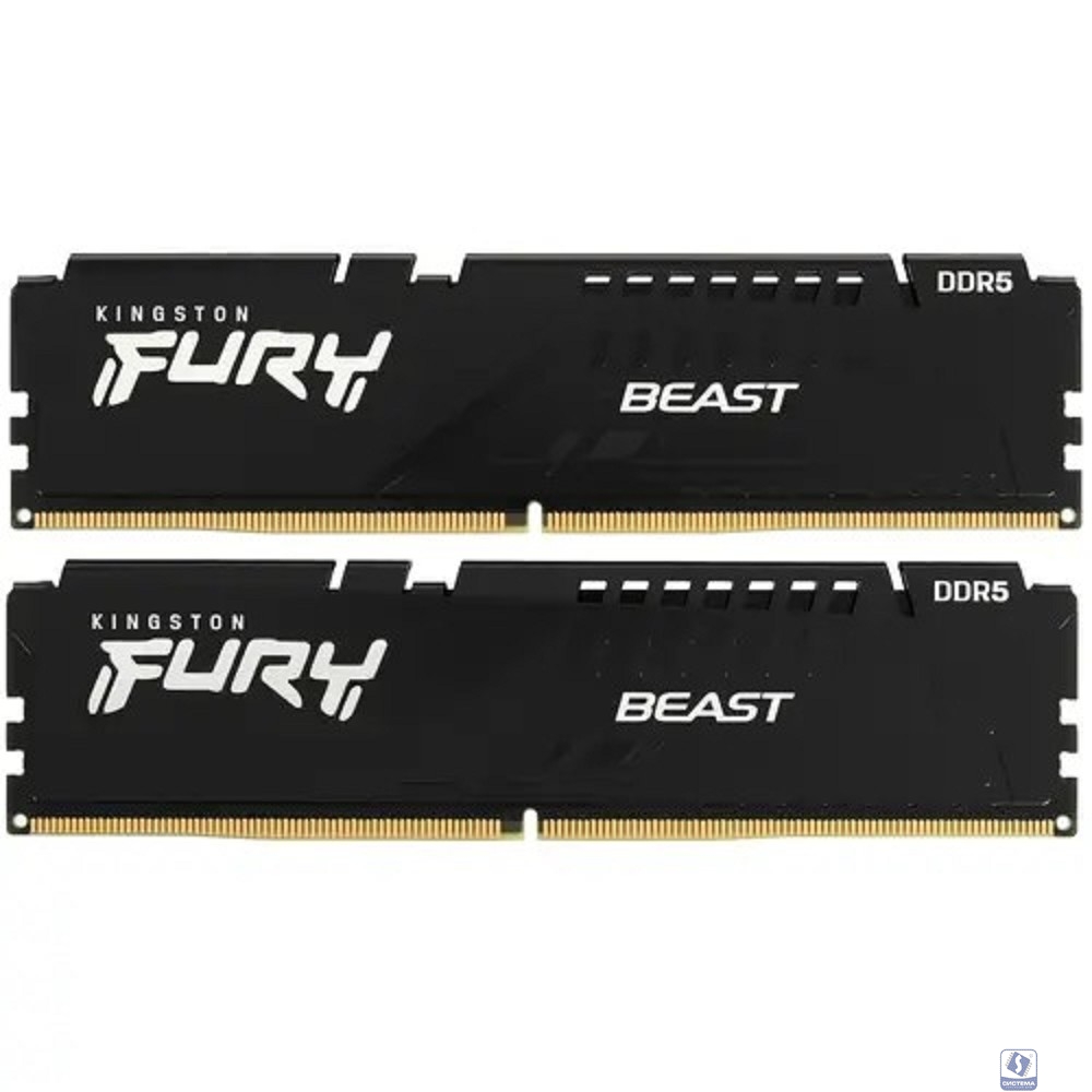 Kingston DDR5 DIMM 32GB Kit (2x16Gb) 5600 MT/s CL40 KF556C40BBK2-32