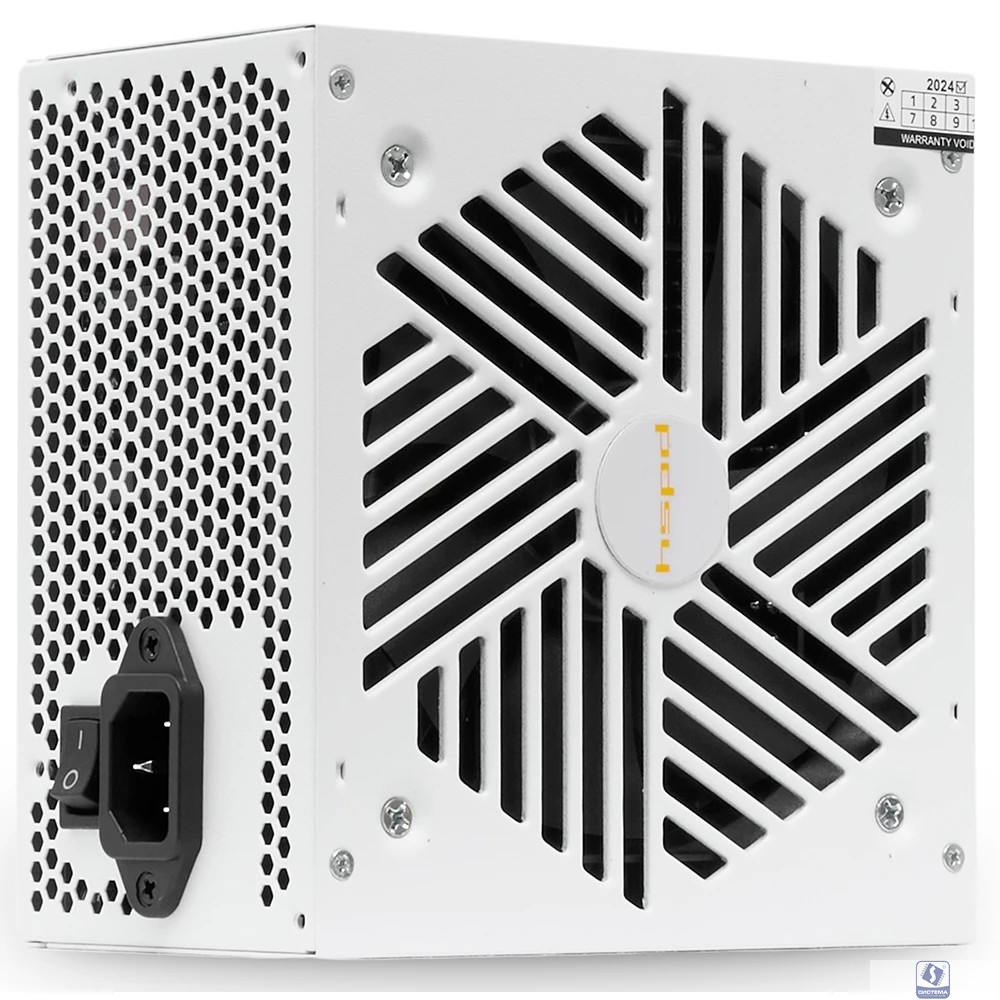 Power Supply HSPD, 850W 80+ Gold (ATX, 3.1, PCIe 5.1, Full modular, 1x24(20+4)pin mesh 550mm, 2xCPU 8(4+4)pin 700mm, 2xPCIe*2 8(6+2)pin 600+150mm, 1x12VHPWR PCIe 5.1 12+4pin 600W 600mm, 3xSATA*3 450+1