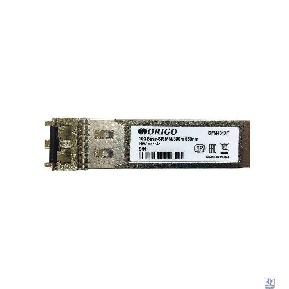 ORIGO OFM431XT/A1A Трансивер SFP+, 10GBase-SR (Duplex LC), 850нм, многомод, до 300м